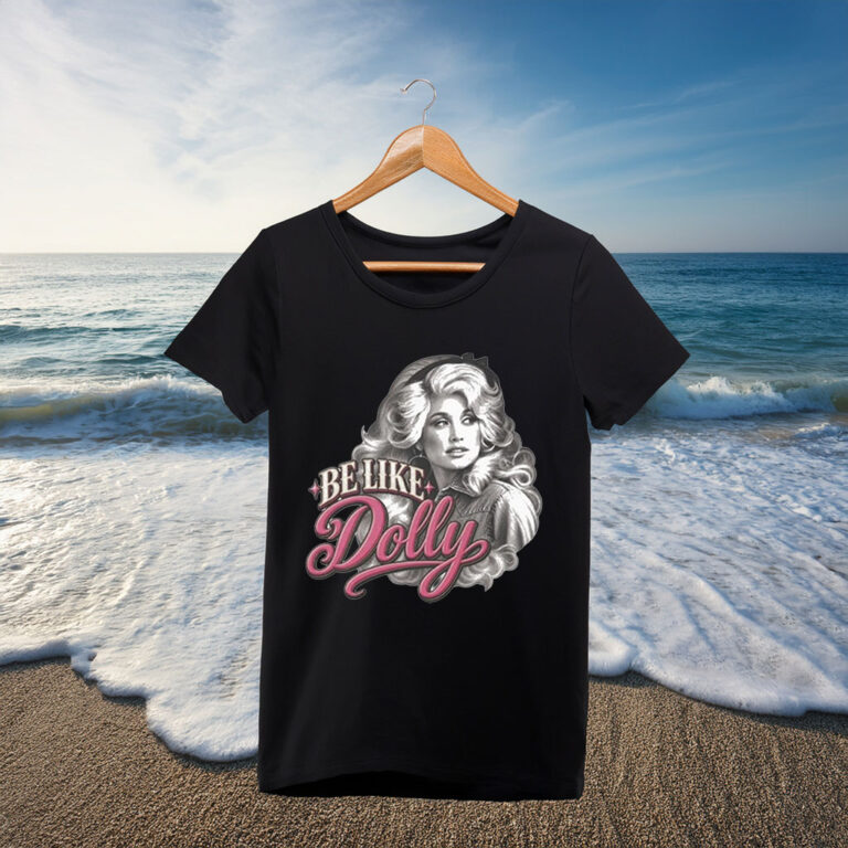 Be Like Dolly Parton Vintage Country Music T-Shirt