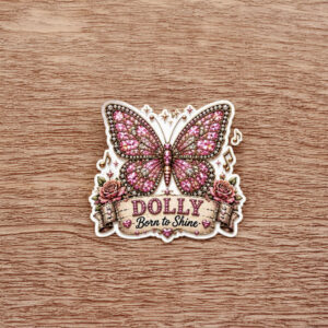 Dolly Born To Shine Sticker