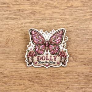 Dolly Born To Shine Sticker