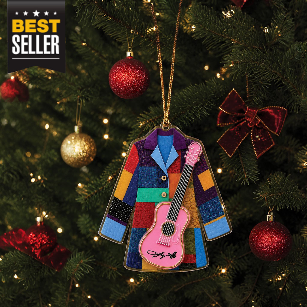 Dolly Coat of Many Colors Acrylic Ornament