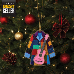 Dolly Coat of Many Colors Acrylic Ornament