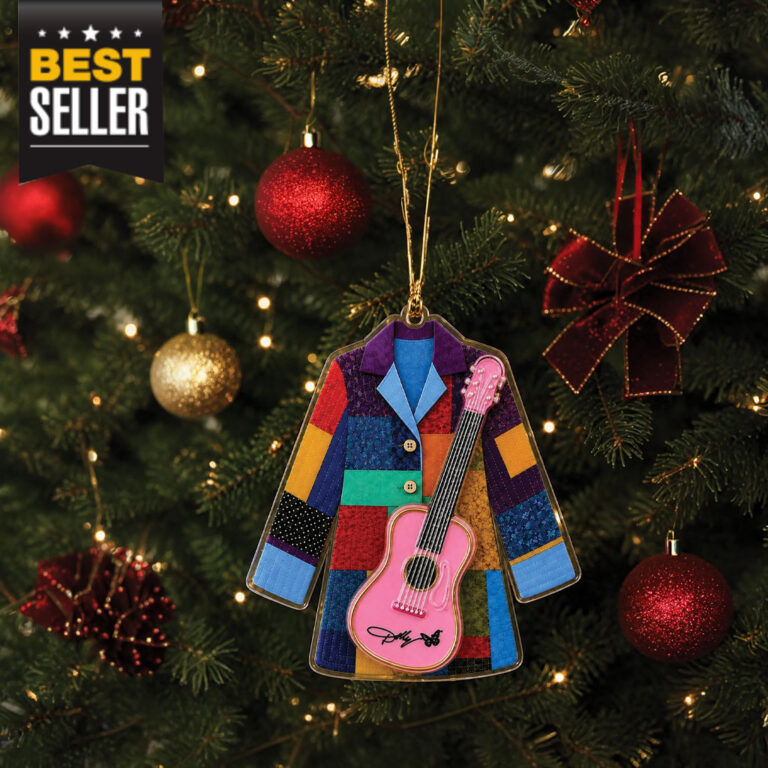 Dolly Coat of Many Colors Acrylic Ornament