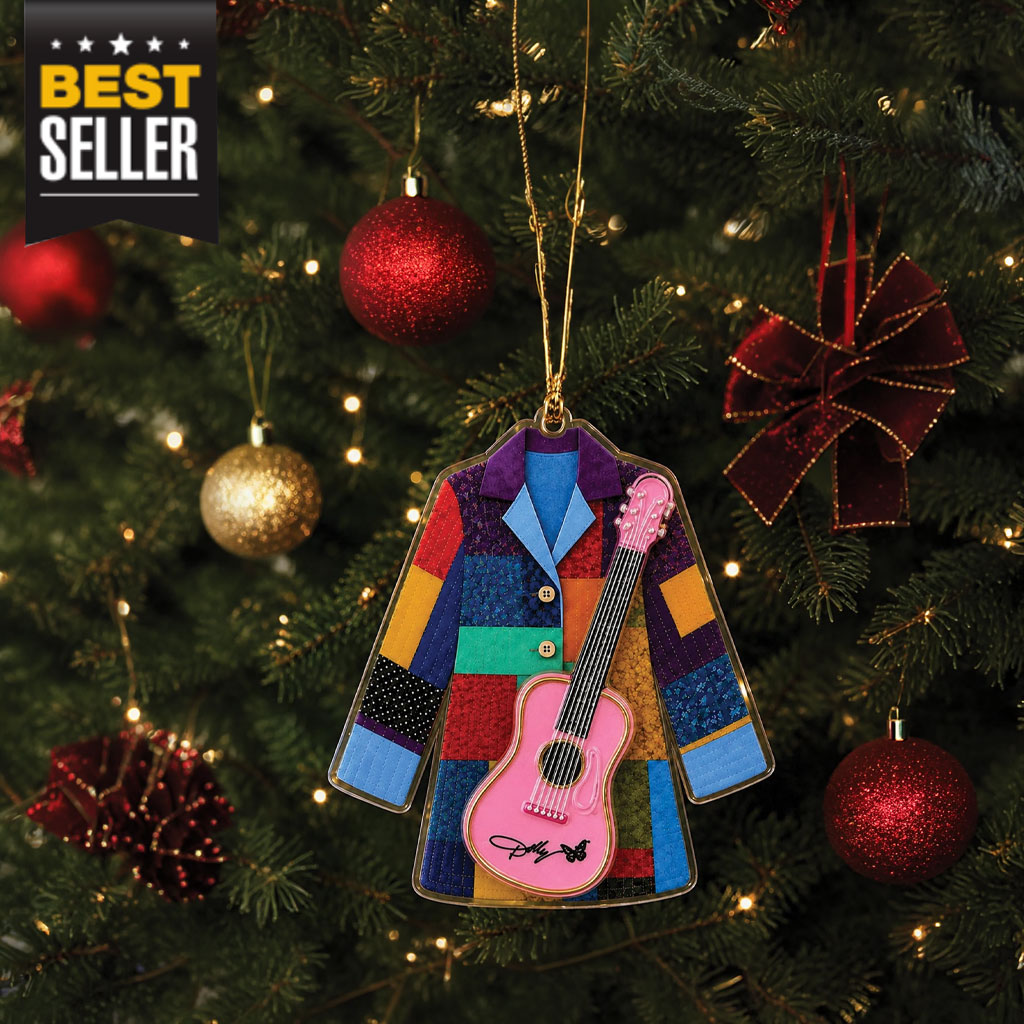Dolly Coat of Many Colors Acrylic Ornament