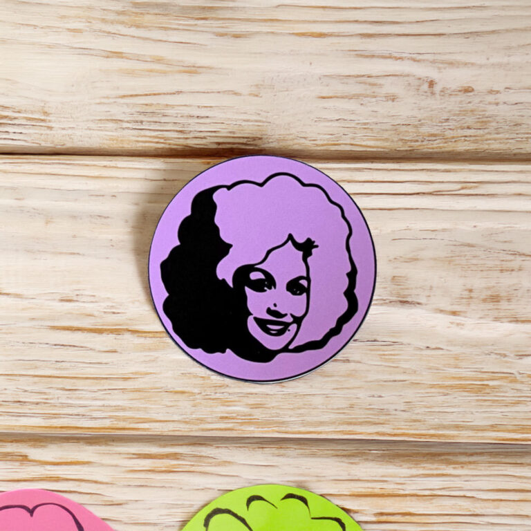 Dolly Fan Sticker