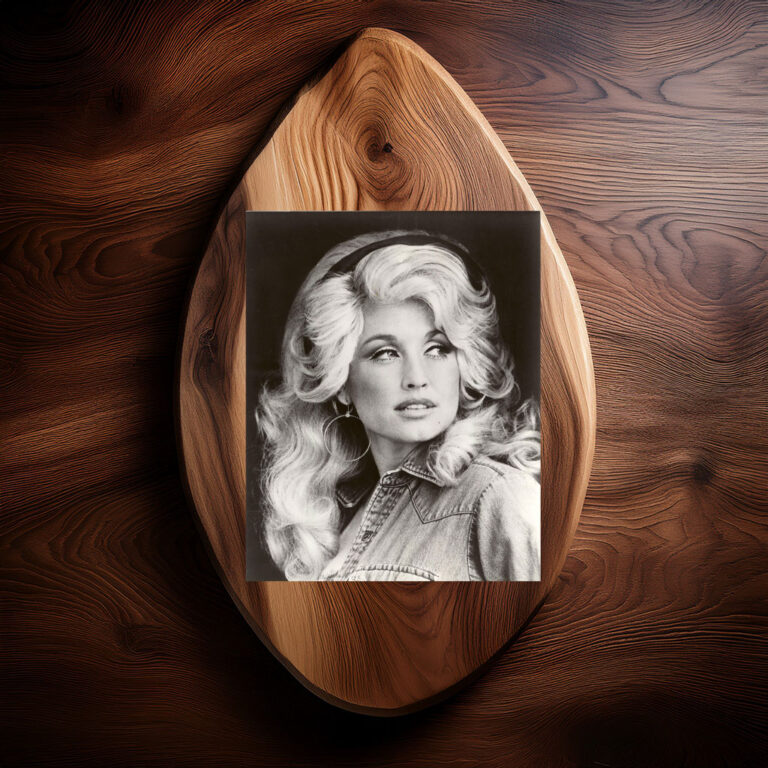 Dolly Parton Beautiful Face Country Music Poster