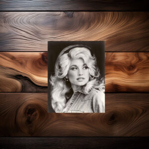Dolly Parton Beautiful Face Country Music Poster