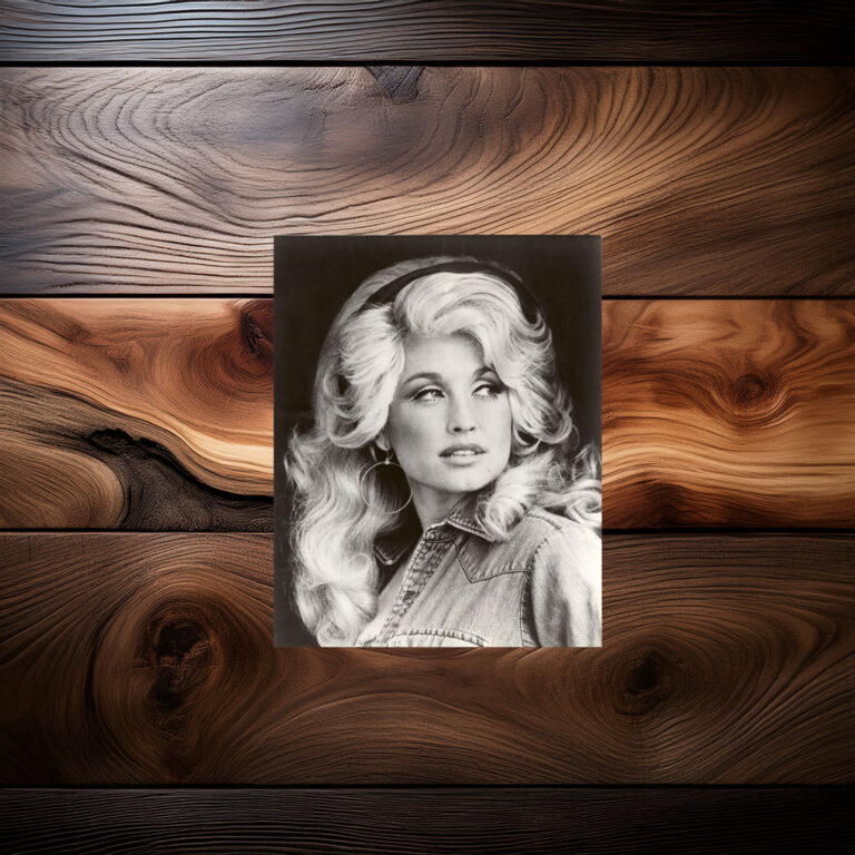 Dolly Parton Beautiful Face Country Music Poster