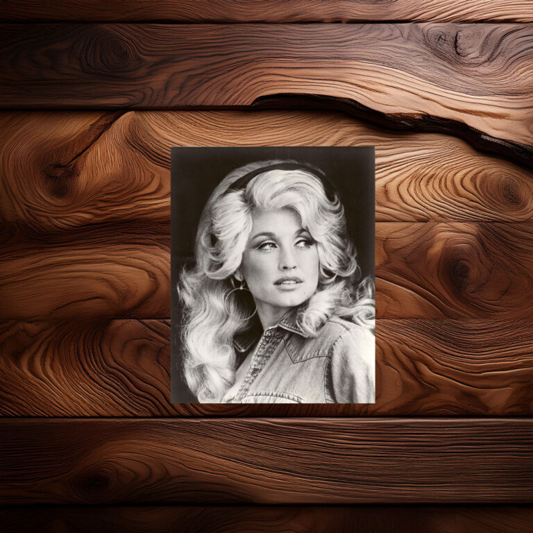 Dolly Parton Beautiful Face Country Music Poster