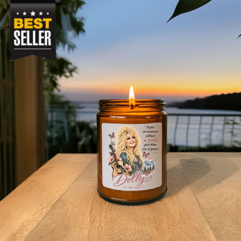 Dolly Parton Candle