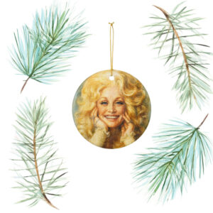 Dolly Parton Ceramic Ornament