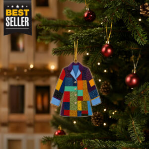 Dolly Parton Coat Of Many Colors Ornament