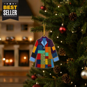 Dolly Parton Coat Of Many Colors Ornament