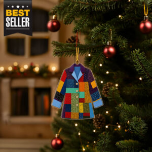 Dolly Parton Coat Of Many Colors Ornament