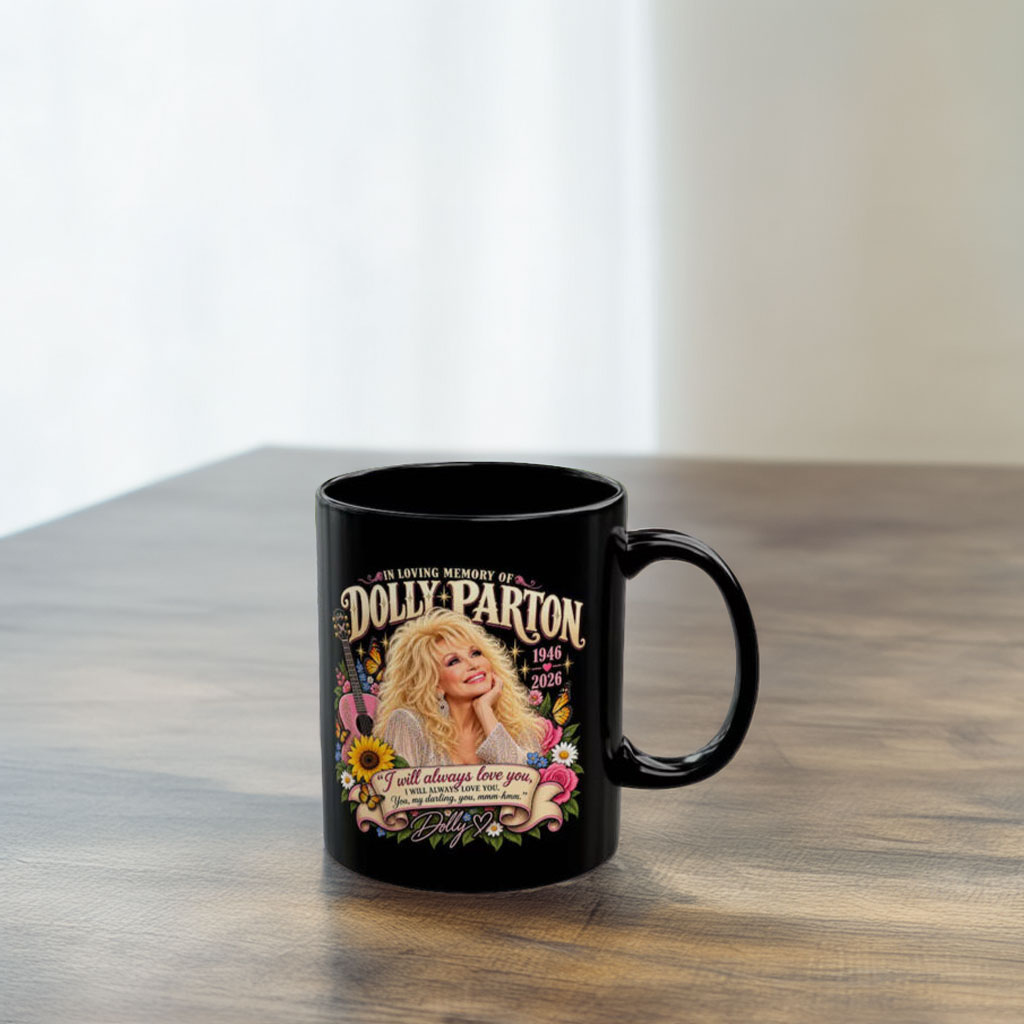 Dolly Parton Country Music Legend Mug