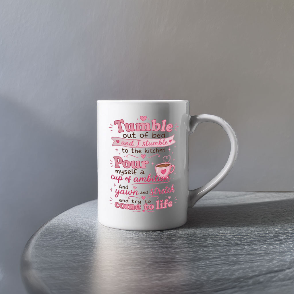 Dolly Parton Cup Of Ambition Coffee Cup Pink Mug
