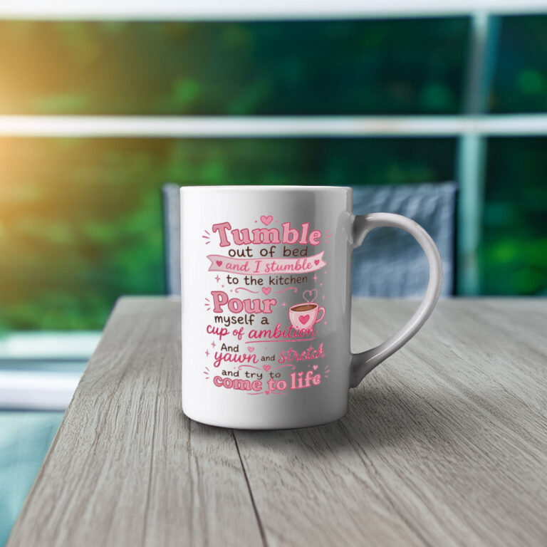 Dolly Parton Cup Of Ambition Coffee Cup Pink Mug