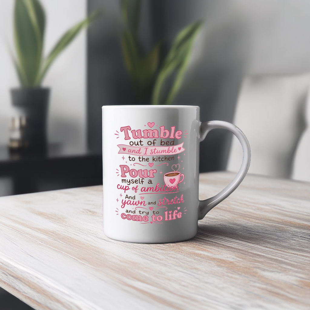 Dolly Parton Cup Of Ambition Coffee Cup Pink Mug