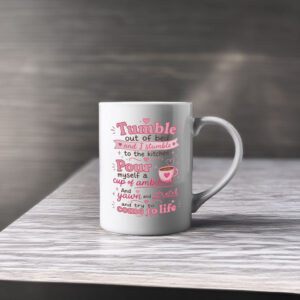 Dolly Parton Cup Of Ambition Coffee Cup Pink Mug