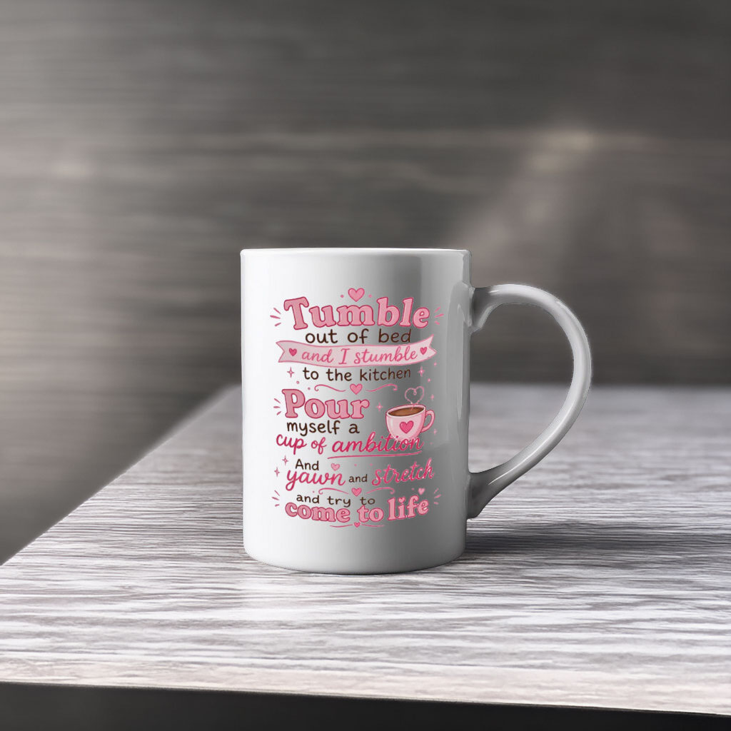 Dolly Parton Cup Of Ambition Coffee Cup Pink Mug