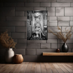 Dolly Parton Disco Bathroom Poster