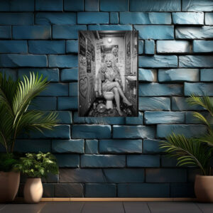 Dolly Parton Disco Bathroom Poster