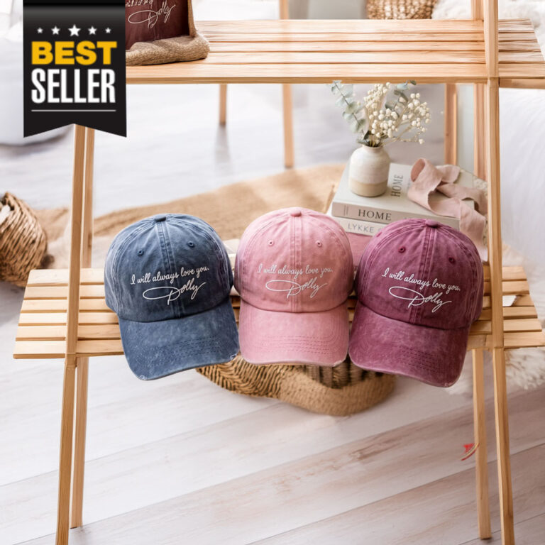 Dolly Parton Embroidered Hat