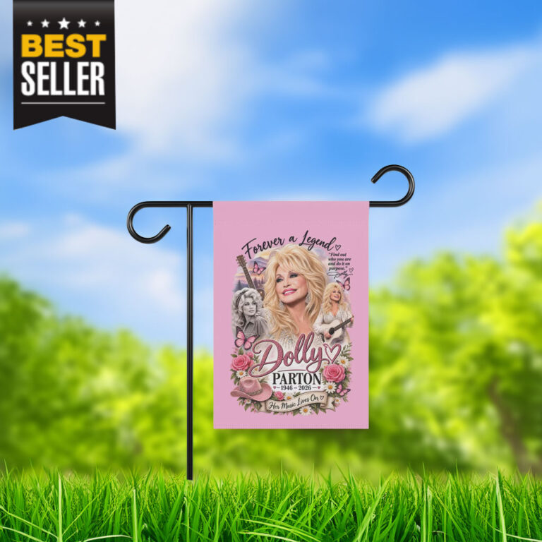 Dolly Parton Garden Flag