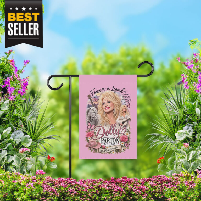 Dolly Parton Garden Flag