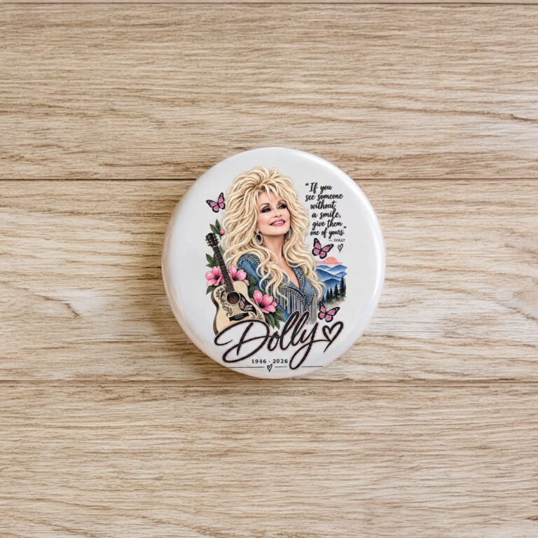 Dolly Parton Memorial 1946-2026 Tribute Pins