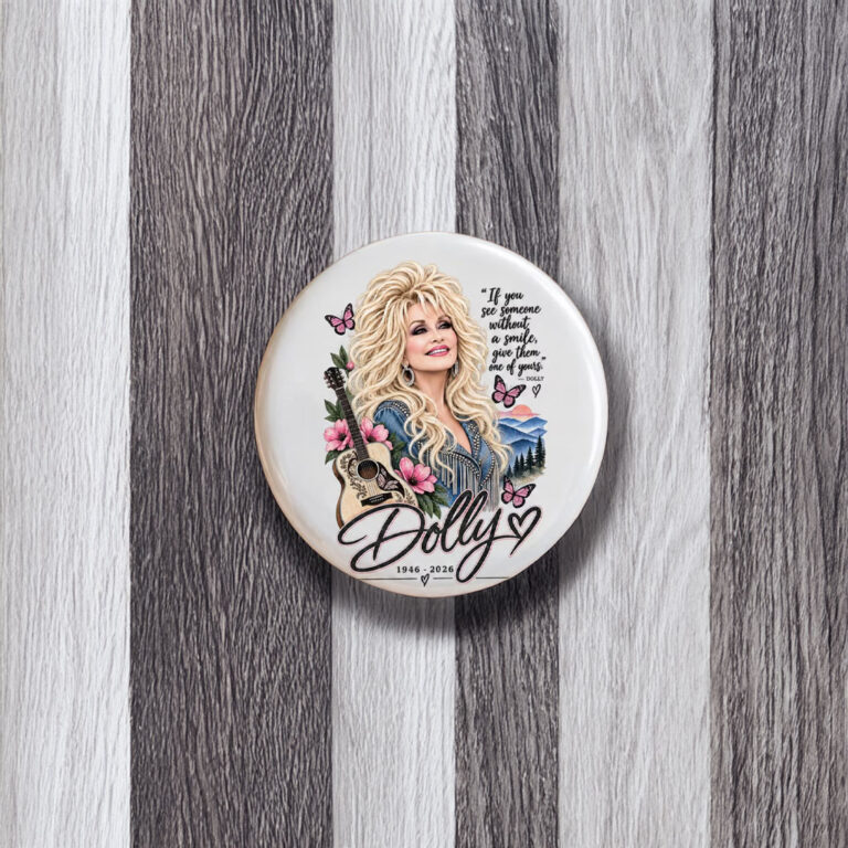 Dolly Parton Memorial 1946-2026 Tribute Pins