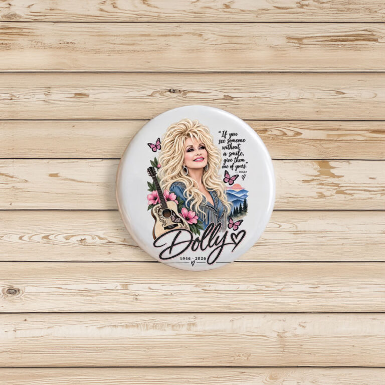 Dolly Parton Memorial 1946-2026 Tribute Pins