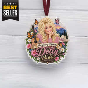 Dolly Parton Memorial Acrylic Ornament