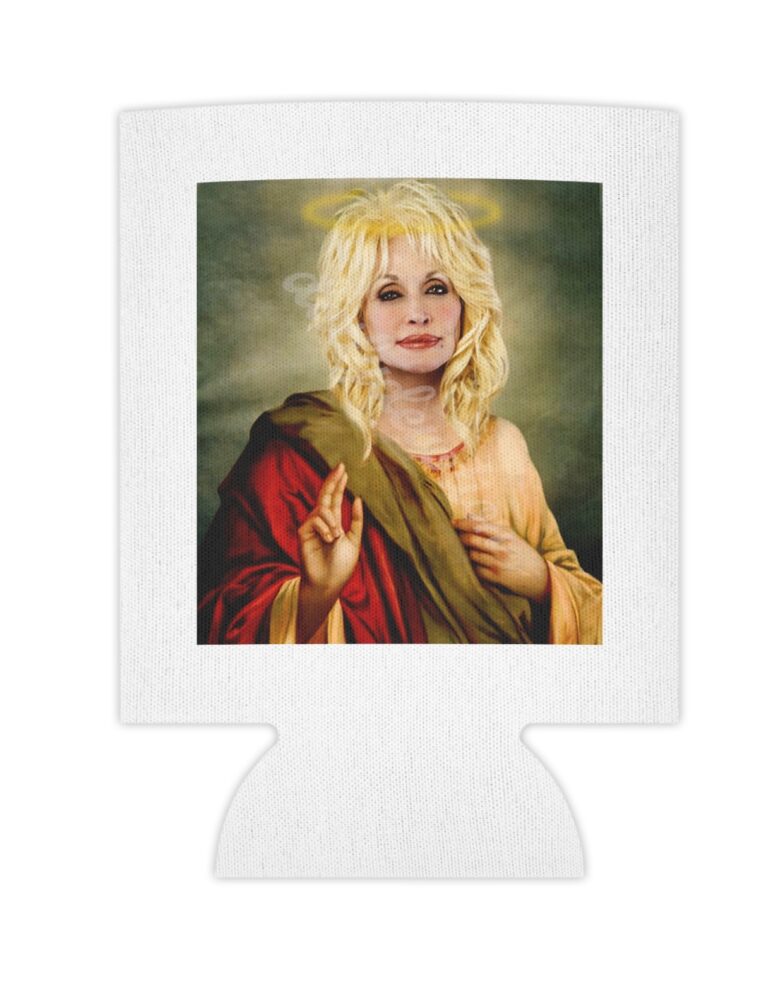 Dolly Parton Memorial Can Cooler