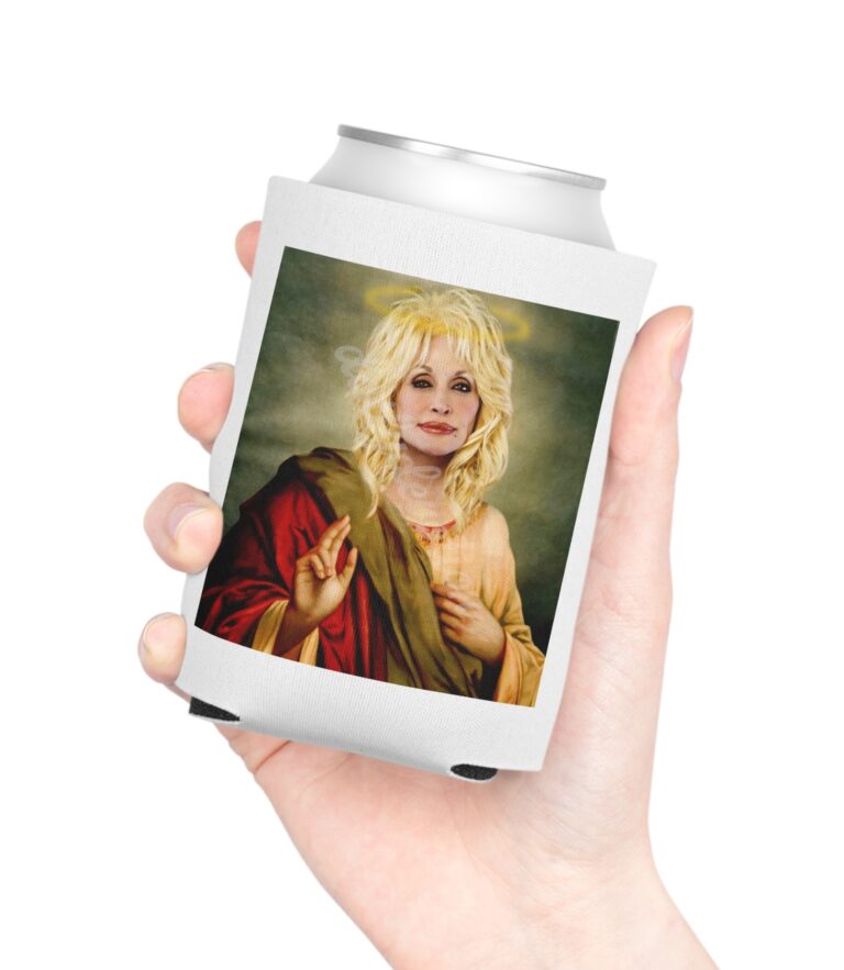 Dolly Parton Memorial Can Cooler