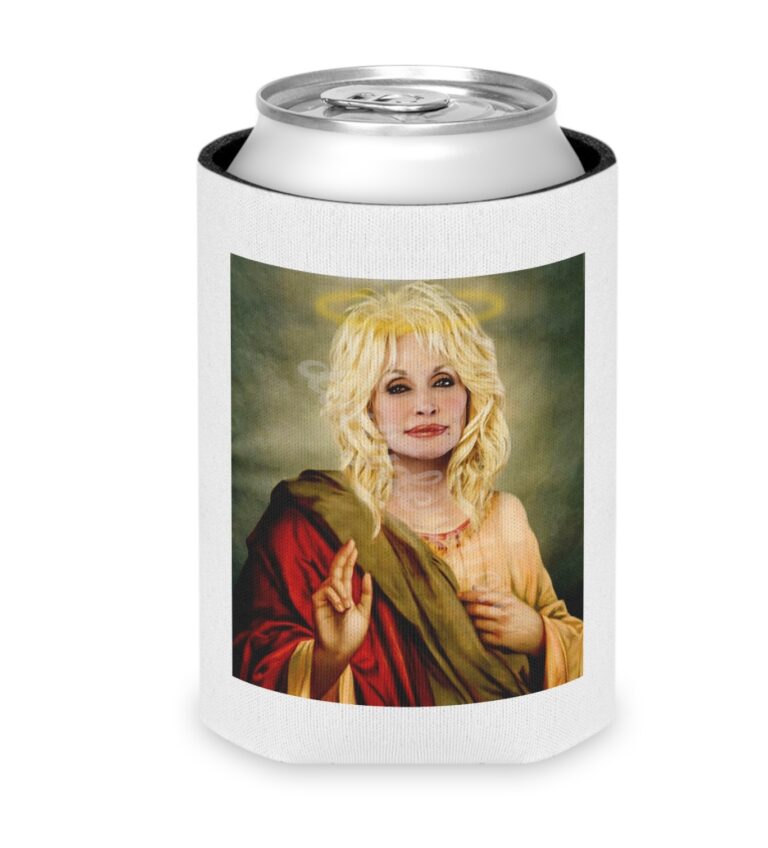 Dolly Parton Memorial Can Cooler