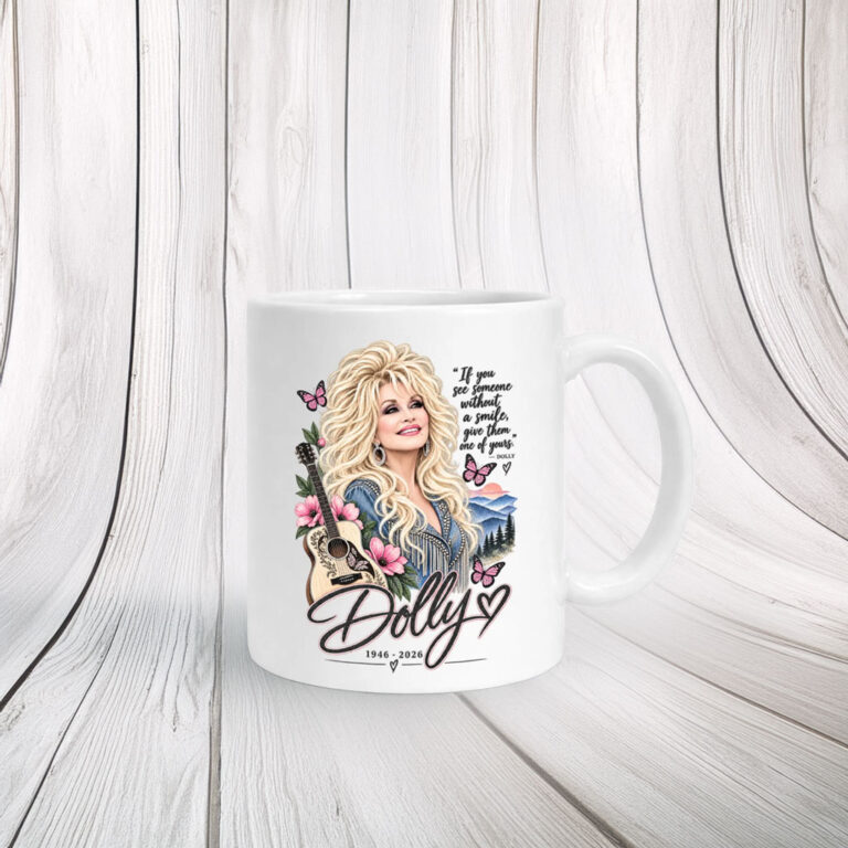 Dolly Parton Memorial Mug, 1946-2026