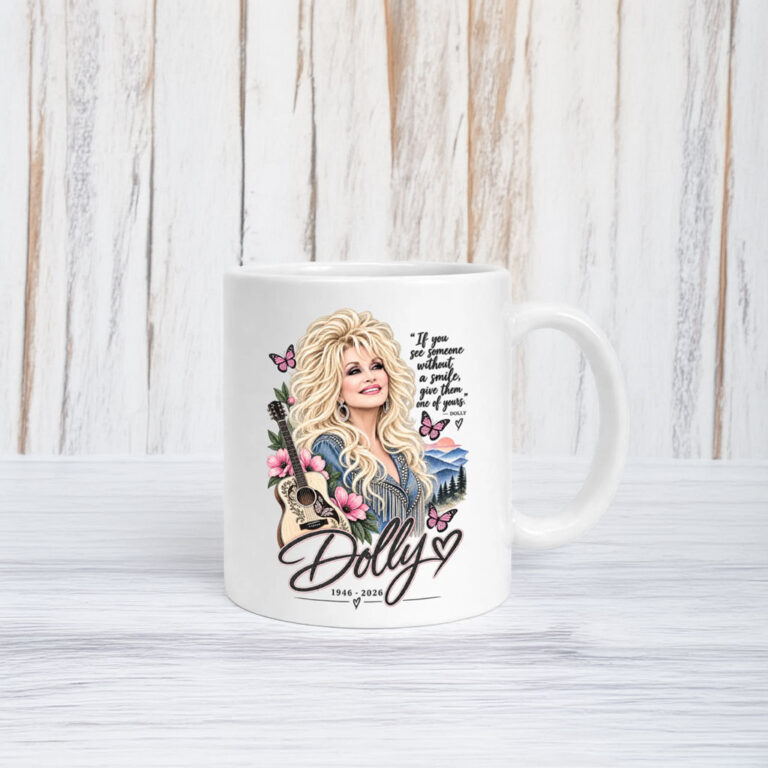 Dolly Parton Memorial Mug, 1946-2026