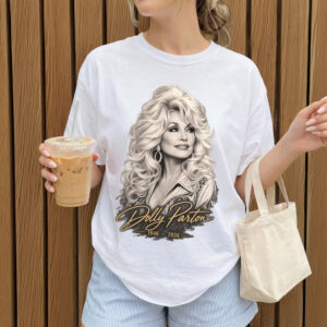 Dolly Parton Memorial Shirt, Signature Vintage Graphic Tee
