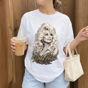 Dolly Parton Memorial Shirt, Signature Vintage Graphic Tee