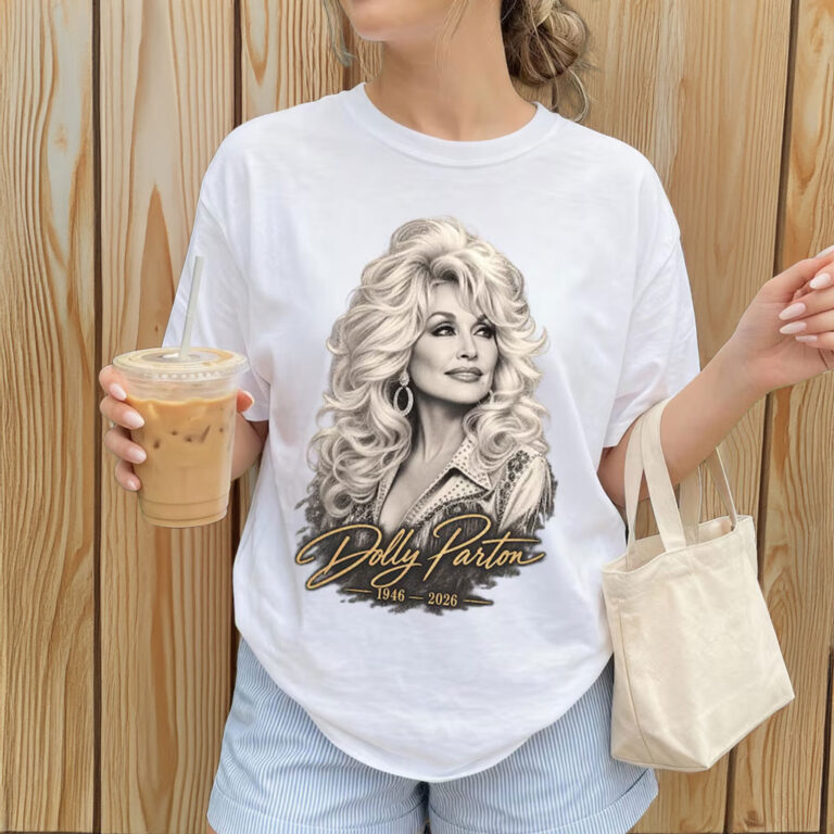 Dolly Parton Memorial Shirt, Signature Vintage Graphic Tee