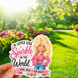 Dolly Parton Memorial Stickers