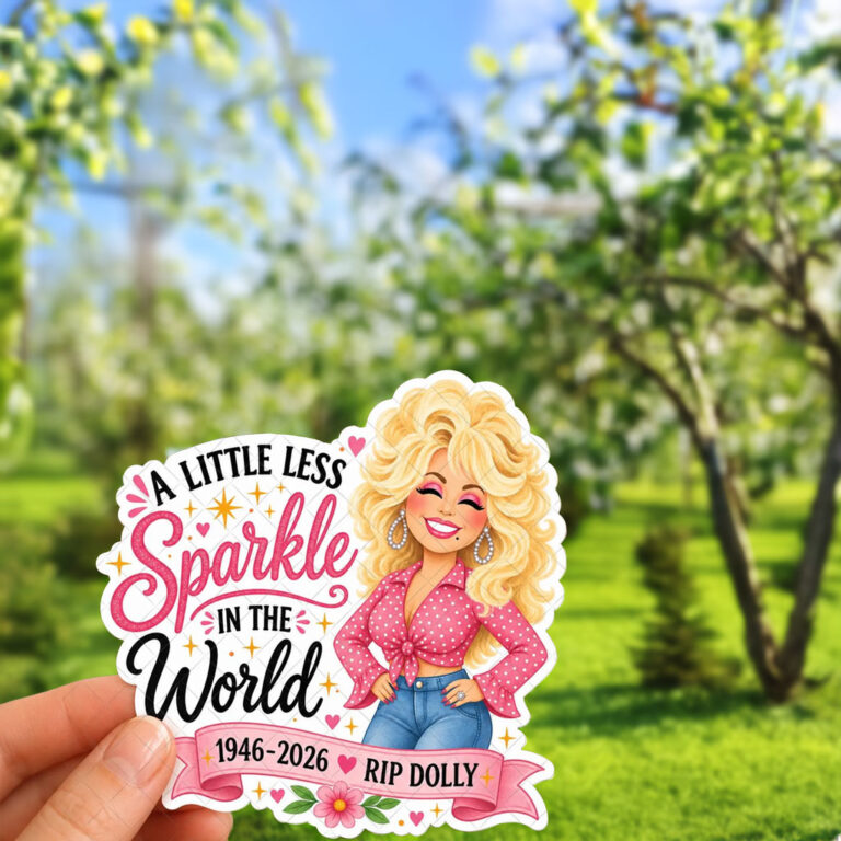 Dolly Parton Memorial Stickers