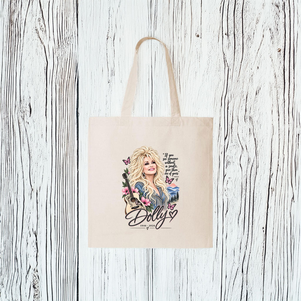 Dolly Parton Memorial Tote Bag