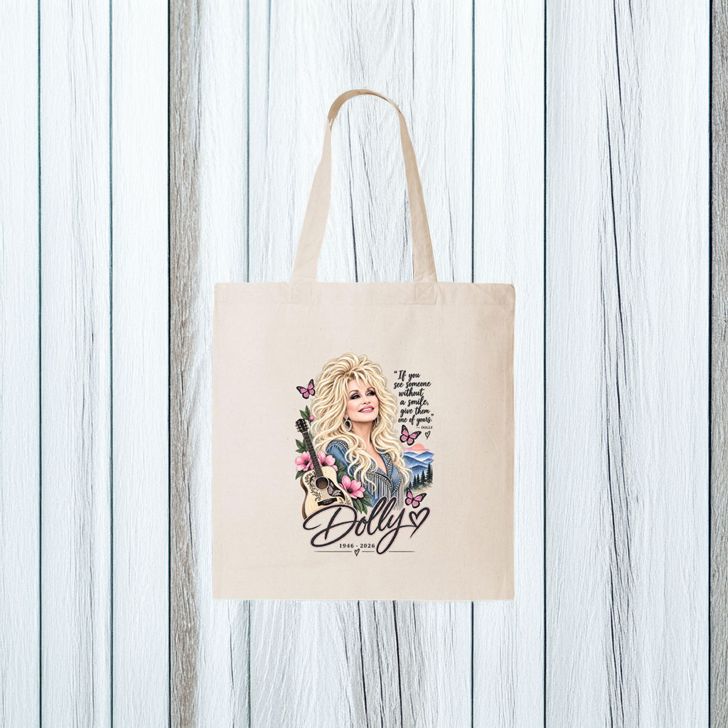 Dolly Parton Memorial Tote Bag