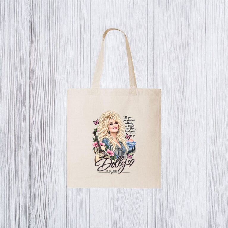 Dolly Parton Memorial Tote Bag
