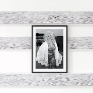 Dolly Parton Music Black and White Posters