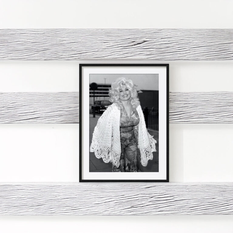 Dolly Parton Music Black and White Posters