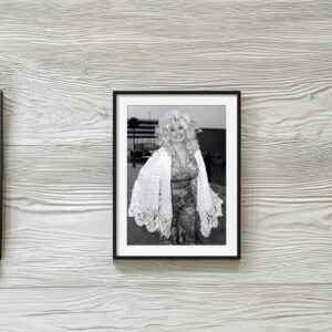 Dolly Parton Music Black and White Posters