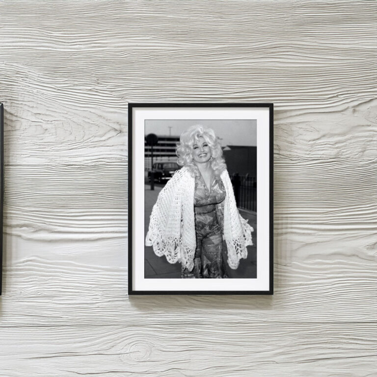 Dolly Parton Music Black and White Posters