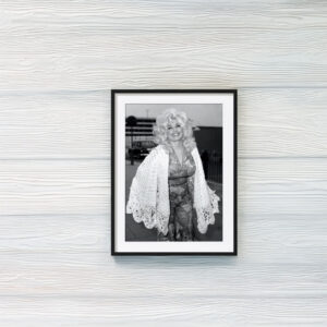 Dolly Parton Music Black and White Posters